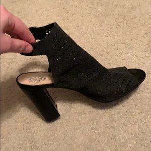 Black Vince Camuto Heels -Only Worn ONCE!